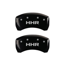 Load image into Gallery viewer, MGP 4 Caliper Covers Engraved Front &amp; Rear HHR Black finish silver ch MGP