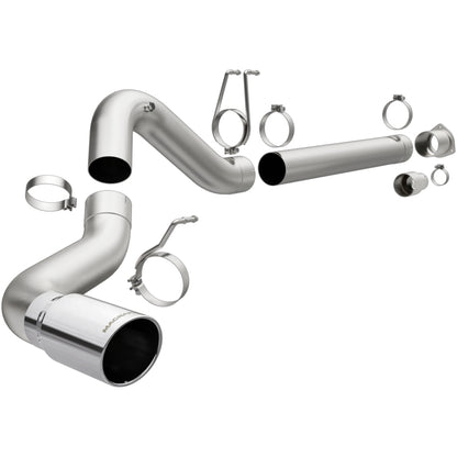 MagnaFlow 08-17 Ford F-250/F-350/F-450 6.4L/6.7L DPF-Back SS 5in Single Passenger Side Rear Exit - eliteracefab.com