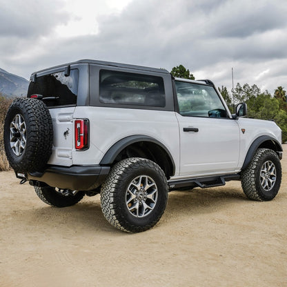 Westin/HDX 2021+ Ford Bronco (2-Door) Drop Nerf Step Bars - Textured Black - eliteracefab.com