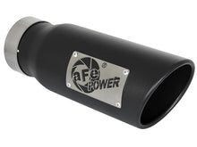 Load image into Gallery viewer, aFe MACH Force-Xp 409 Stainless Steel Exhaust Tip 3.5 In x 4.5in Out x 12in L Clamp-On - eliteracefab.com