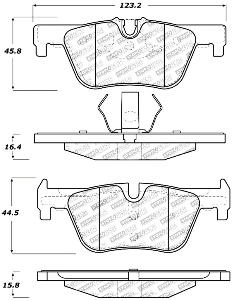 StopTech Performance Brake Pads Stoptech
