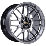 BBS RG-R 19x10 5x120 ET25 Diamond Black Wheel -82mm PFS/Clip Required