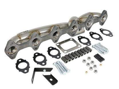 aFe Twisted Steel Header w/ T4 Turbo Manifold 03-07 Dodge Diesel L6-5.9L aFe