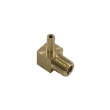 Load image into Gallery viewer, Torque Solution Brass 1/8 in NPT Fitting: Universal 90 Degree Barb