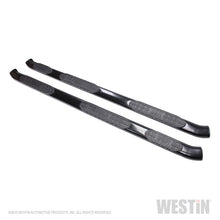 Load image into Gallery viewer, Westin 2017-2018 Ford F-250/350 SuperCab (6.75ft Bed) PRO TRAXX 5 WTW Oval Nerf Step Bars - Black