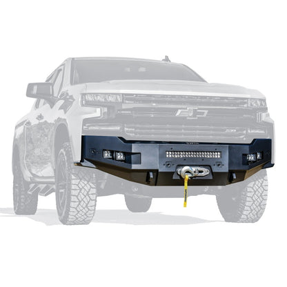 Westin 19-21 Chevrolet Silverado 1500 (Excl. Diesel & LD) Pro-Series Front Bumper - Textured Black Westin