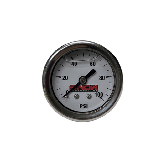 Snow Performance 0-100 PSI Fuel Pressure Gauge(1/8" NPT) - SNF-20010