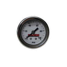 Load image into Gallery viewer, Snow 0-100PSI Fuel Pressure Gauge (1/8in NPT)