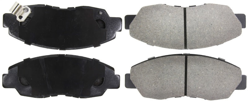 StopTech Performance 98-02 Honda Accord Coupe/Sedan 4cyl Rear Drum/Disc Front Brake Pads - eliteracefab.com