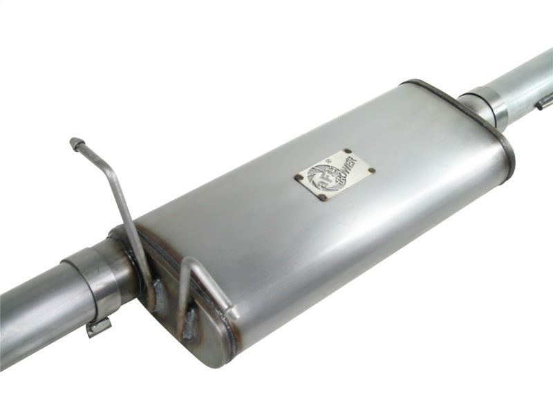 aFe MACHForce XP Exhaust Cat-Back 3in SS-409 w/ Black Tip 97-03 Ford F-150 V8 4.6/5.4L - eliteracefab.com