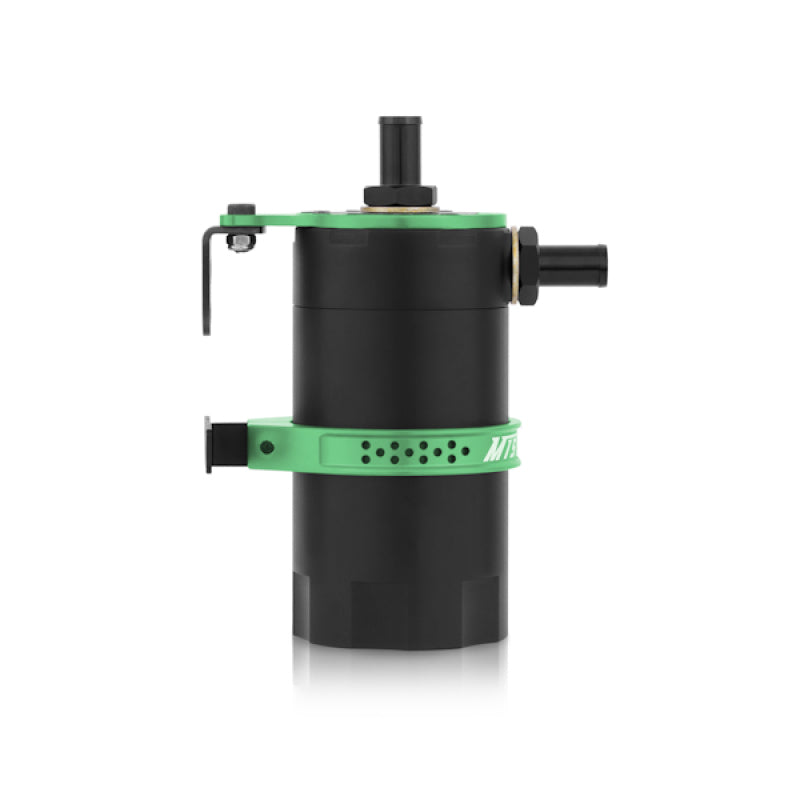 Mishimoto Universal Baffled Oil Catch Can - Green Mishimoto