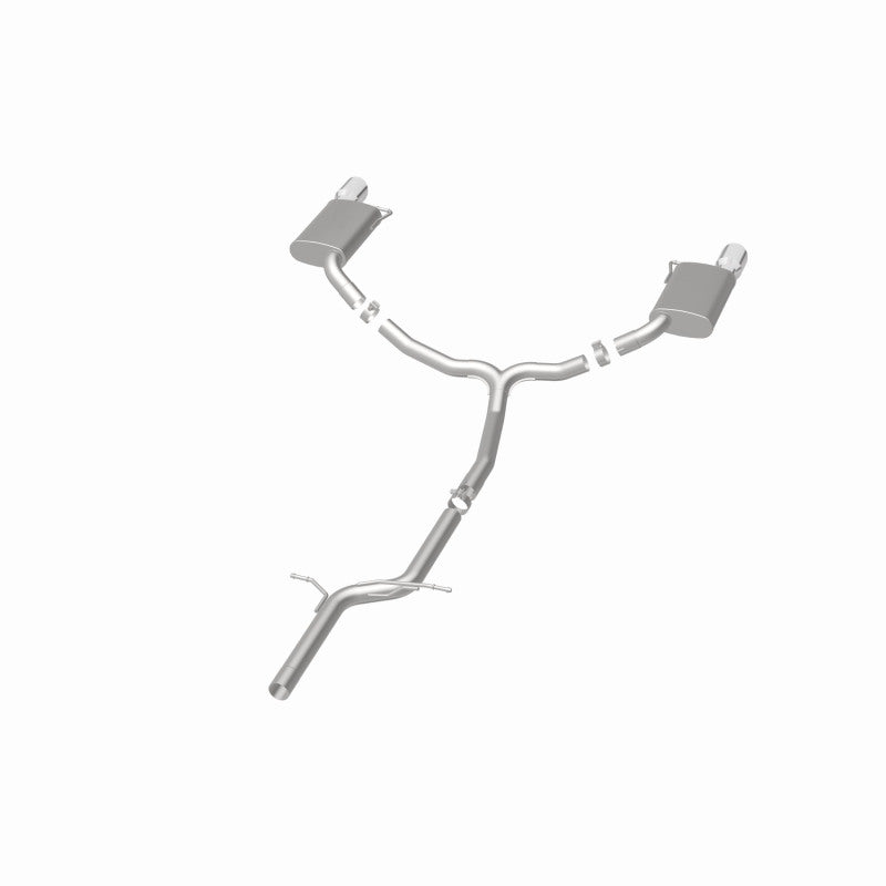 Magnaflow 2015 Audi Allroad 2.0L Touring Dual Spilt Rear Exit 2.5in 4in Tip SS C/B Perf Exhaust Magnaflow