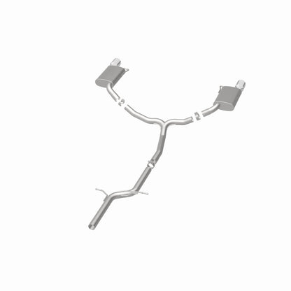 Magnaflow 2015 Audi Allroad 2.0L Touring Dual Spilt Rear Exit 2.5in 4in Tip SS C/B Perf Exhaust Magnaflow