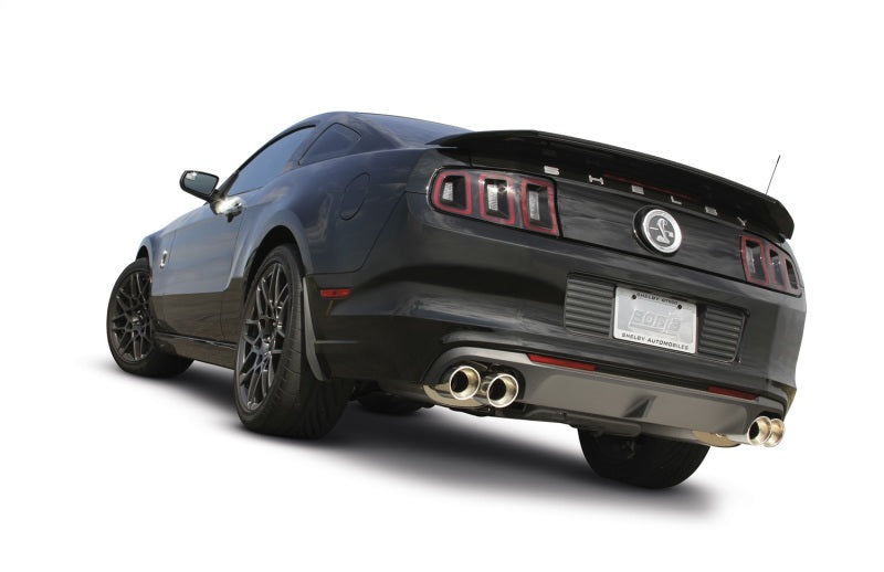 Borla 13-14 Mustang Shelby GT500 GT 5.8L V8 RWD Dual Split Rear Exit ATAK Exhaust Rear Section Only - eliteracefab.com