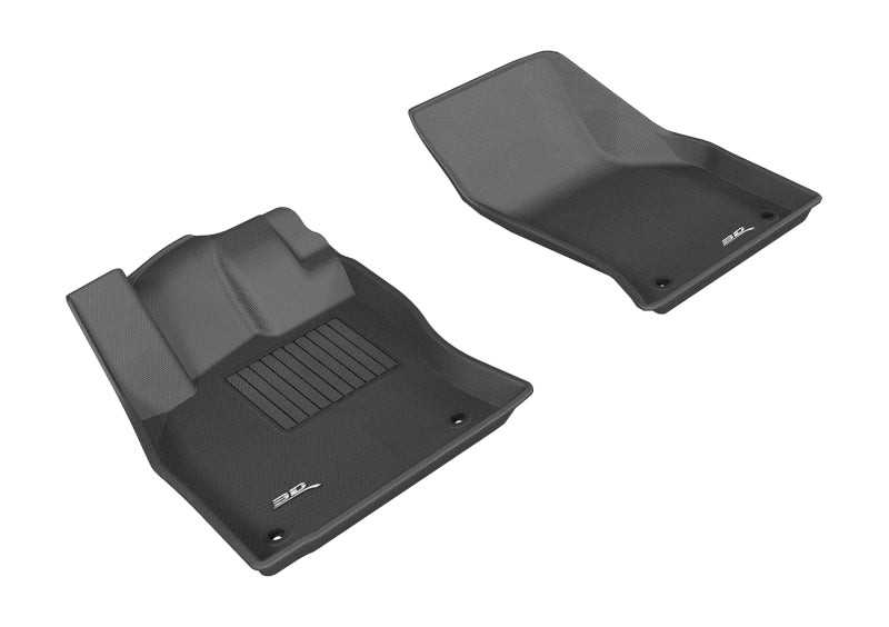 3D MAXpider 2015-2020 Audi A3/A3 Sportback E-Tron/RS3/S3 Kagu 1st Row Floormat - Black - eliteracefab.com