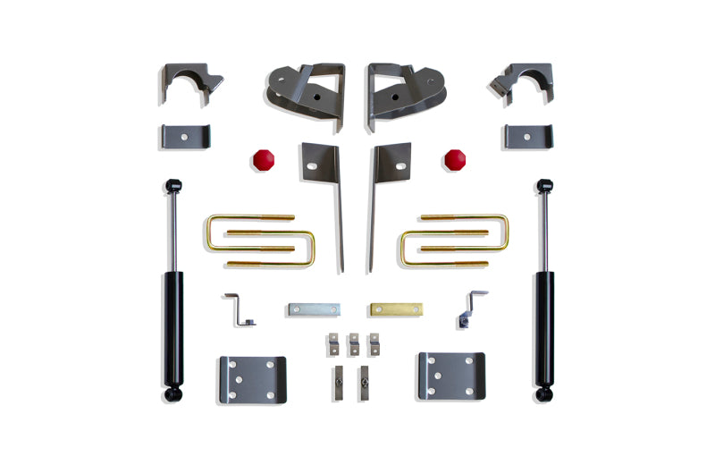 MaxTrac 2019+ GM C/K1500 2WD/4WD 5in Rear Adj. Lowering Flip Kit - eliteracefab.com