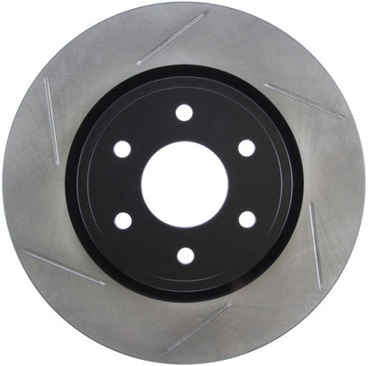 StopTech Power Slot 05-09 Nissan Frontier 2WD / 02-05 Frontier 4WD Slotted Front Right Rotor Stoptech