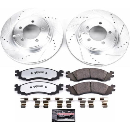 Power Stop 06-10 Ford Explorer Front Z36 Truck & Tow Brake Kit - eliteracefab.com