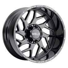 Load image into Gallery viewer, Weld Off-Road W117 22X10 Fulcrum 8X180 ET-18 BS4.75 Gloss Black MIL 124.3