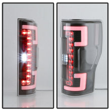 Load image into Gallery viewer, Spyder 17-18 Ford F-250 SD (w/Blind Spot Sensor) LED Tail Lights - Blk (ALT-YD-FS17BS-LED-BK) - eliteracefab.com