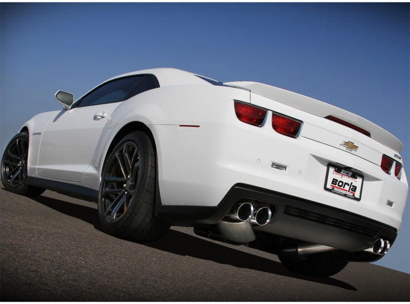 Borla 12-14 Chevrolet Camaro ZL1 Coupe 6.2L 8cyl AT/MT 6spd RWD Aggressive ATAK Catback Exhaust - eliteracefab.com