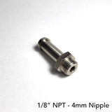 Ticon Industries 4mm Nipple Type 32mm OAL 1/8in NPT Fitting