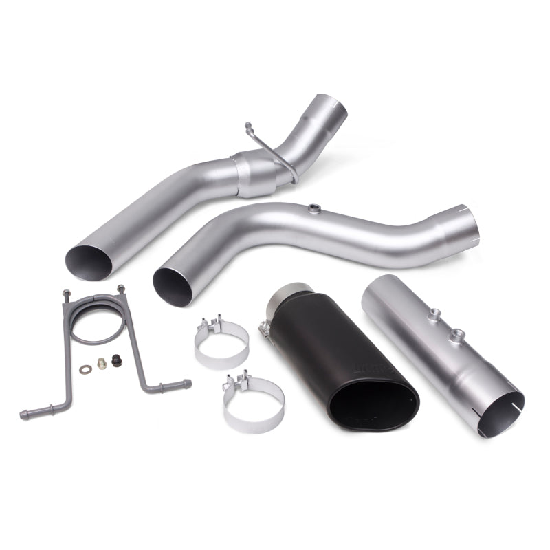 Banks Power 17+ GM Duramax L5P 2500/3500 Monster Exhaust System - SS Single Exhaust w/ Black Tip - eliteracefab.com