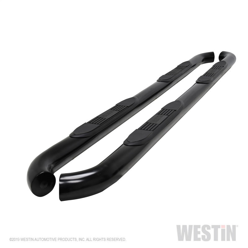 Westin 19-20 Ford Ranger SuperCrew E-Series 3 Nerf Step Bars - Black - eliteracefab.com