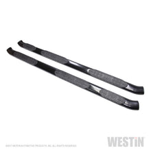 Load image into Gallery viewer, Westin 2017-2018 Ford F-250/350 Crew Cab (8ft Bed) PRO TRAXX 5 WTW Oval Nerf Step Bars - Black