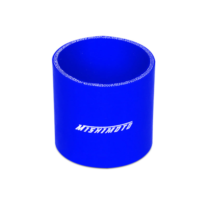 Mishimoto 2.5 Inch Blue Straight Coupler - eliteracefab.com