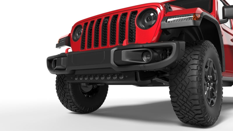 ORACLE Lighting 2019+ Jeep Wrangler JL / Gladiator JT Skid Plate w/ Integrated LED Emitters - Clear - eliteracefab.com