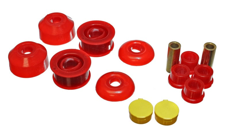 Energy Suspension 05-07 Scion tC / 03-06 Toyota Corolla/Matrix Red Front Control Arm Bushing Set - eliteracefab.com