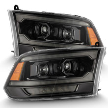 Load image into Gallery viewer, AlphaRex 09-18 Ram 2500 LUXX LED Proj Headlight Plank Style Alpha Blk w/Activ Light/Seq Signal/DRL - eliteracefab.com