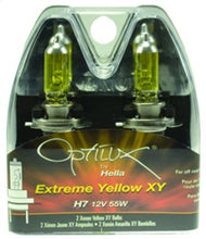 Load image into Gallery viewer, Hella Optilux H7 12V/55W XY Xenon Yellow Bulb - eliteracefab.com