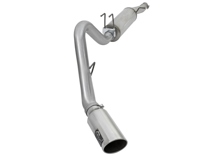 aFe MACHForce XP 2017 Ford SuperDuty F-250/F-350 V8 6.2L CC/LB Cat-Back SS 4in. Exhaust System - eliteracefab.com