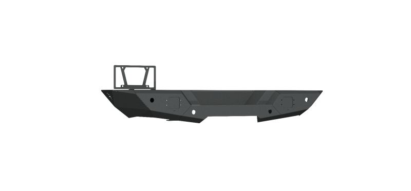 Road Armor 18-20 Jeep Wrangler JL SPARTAN Rear Bumper - Tex Blk - eliteracefab.com