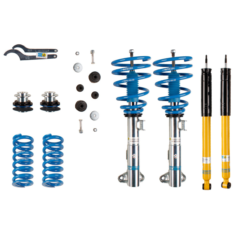 Bilstein B14 2002 Mercedes-Benz C230 Kompressor Front and Rear Suspension Kit - eliteracefab.com