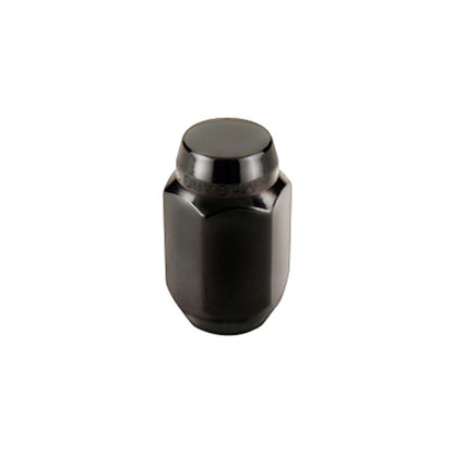 McGard Hex Lug Nut (Cone Seat) 1/2-20 / 13/16 Hex / 1.5in. Length (Box of 144) - Black