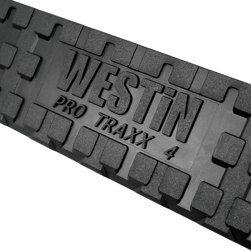 Westin 2022 Toyota Tundra CrewMax PRO TRAXX 4 Oval Nerf Step Bars - Black Westin