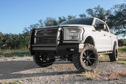 Road Armor 15-17 Ford F-150 Vaquero Front Bumper Full Guard - Tex Blk Road Armor