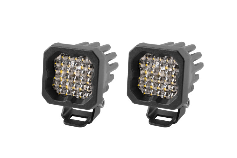 Diode Dynamics Stage Series C1 LED Pod Pro - White Flood Standard ABL (Pair) Diode Dynamics