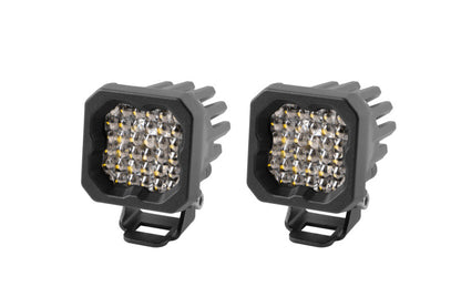 Diode Dynamics Stage Series C1 LED Pod Pro - White Flood Standard ABL (Pair) Diode Dynamics