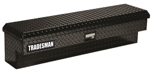 Tradesman Aluminum Side Bin Truck Tool Box (70in.) - Black Tradesman