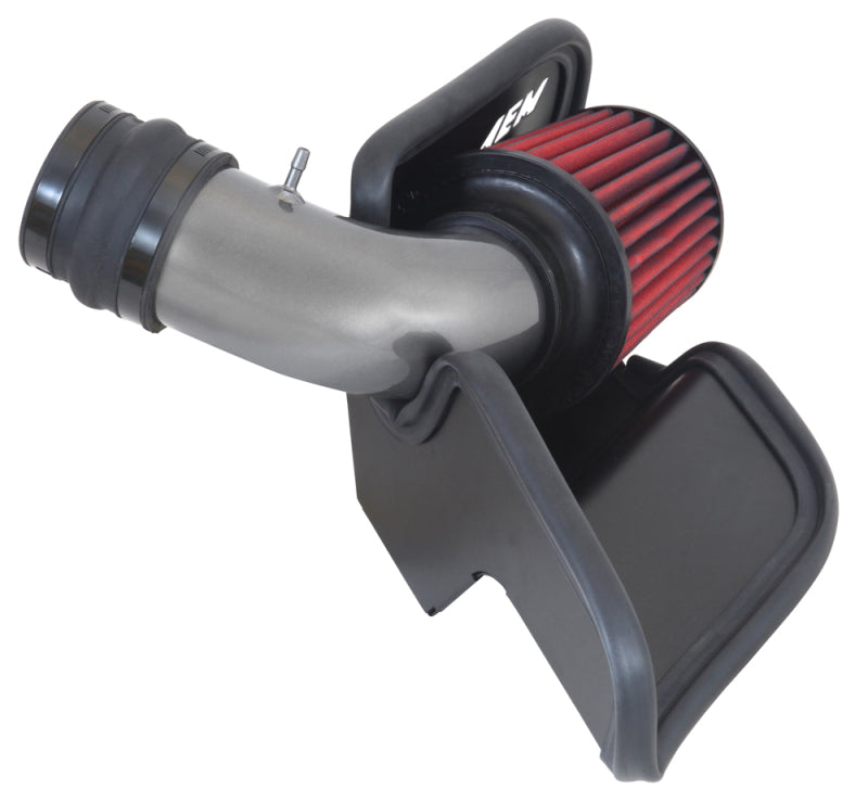 AEM 11-14 Volkswagen Jetta 2.0L L4 - Cold Air Intake System - Gunmetal Gray - eliteracefab.com