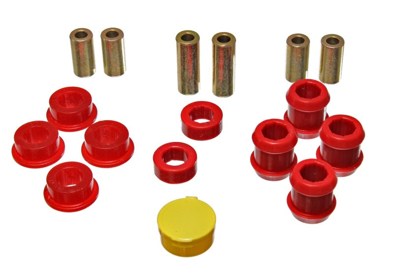 Energy Suspension 88-91 Honda Civic/CRX Red Front Control Arm Bushing Set - eliteracefab.com