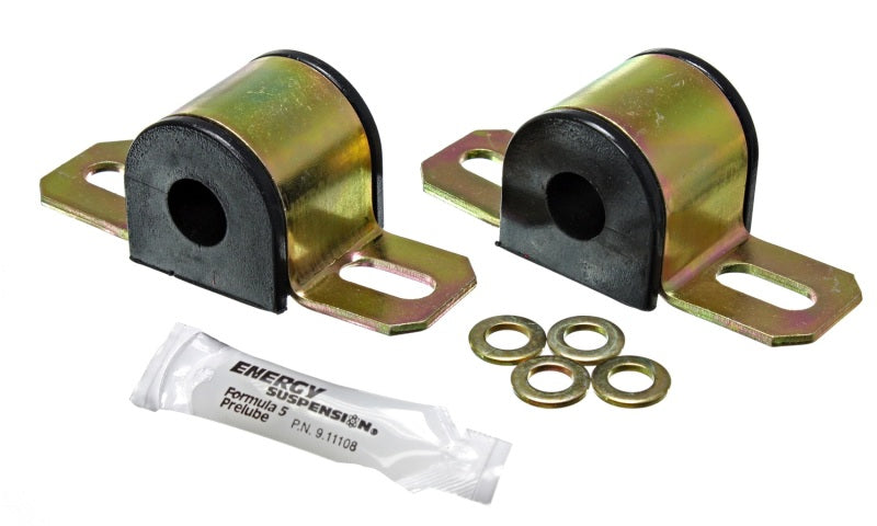 Energy Suspension 92-95 Honda Civic/CRX Black 22mm Front Sway Bar Bushings - eliteracefab.com