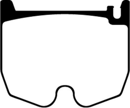 EBC 03-06 Mercedes-Benz CL55 AMG 5.4 Supercharged Redstuff Front Brake Pads - eliteracefab.com