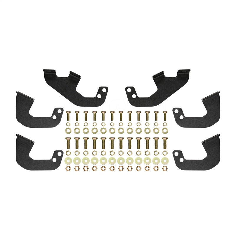 Westin Outlaw Drop Nerf Bars Textured Black - 20-12775
