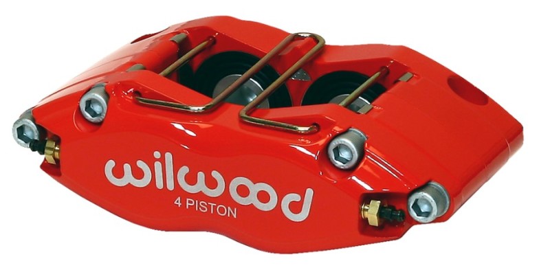 Wilwood Caliper-Dynapro Radial-Red 1.25in Pistons 0.81in Disc Wilwood