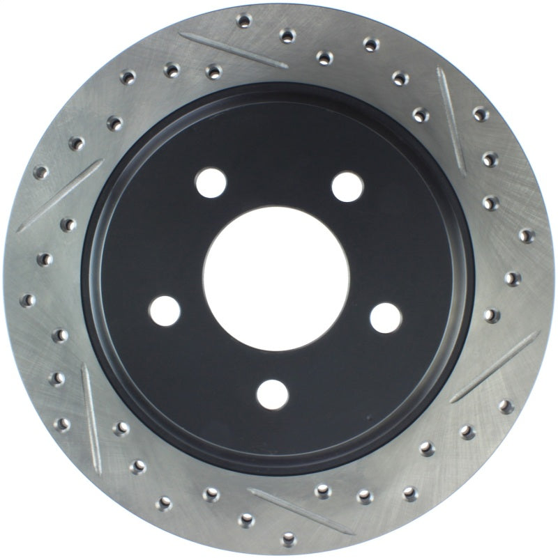 StopTech Slotted & Drilled Sport Brake Rotor - eliteracefab.com